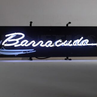 Plymouth Barracuda 71 x 20 cm Neon Verlichting