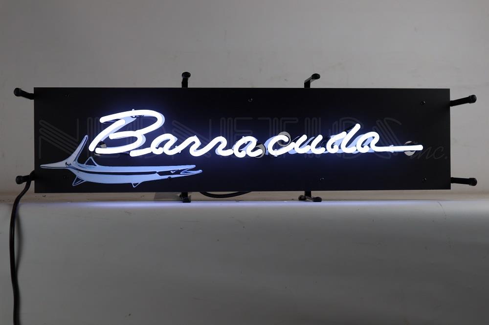 Plymouth Barracuda 71 x 20 cm Neon Verlichting