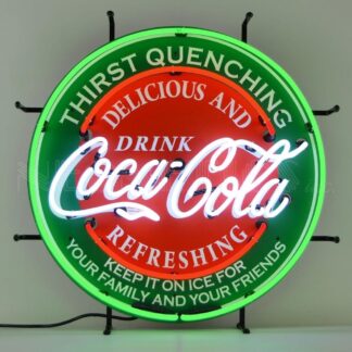 Refreshing Coca Cola 61cm⌀ Neon Verlichting