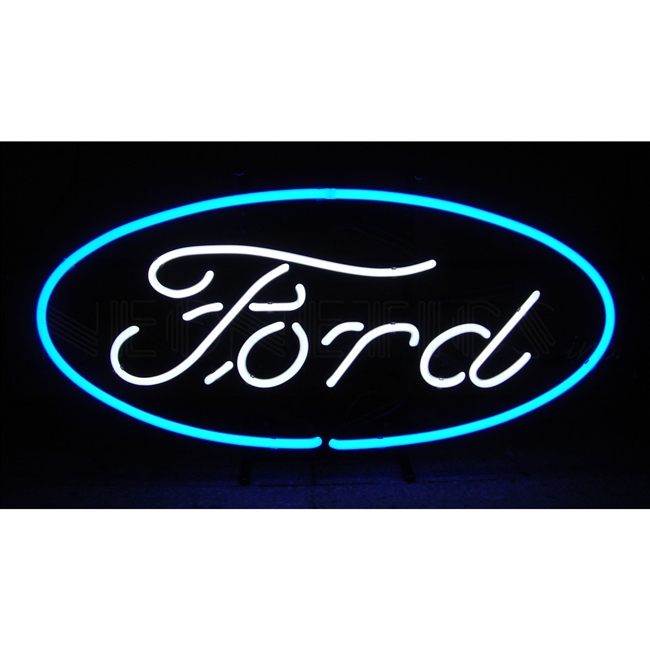 Ford Classic Logo Neon Verlichting 74 x 36 cm
