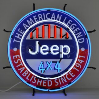 Jeep The American Legend Neonbord Ø61 cm