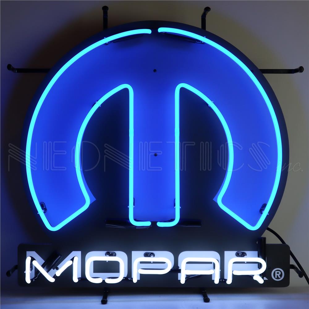 MOPAR Neonbord Ø 58cm