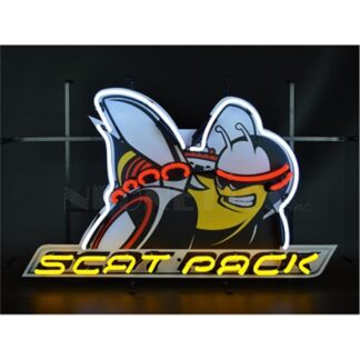 Scat Pack Neonbord 76 x 48 cm