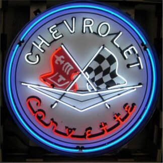 Chevrolet Corvette Neonbord 91cmØ