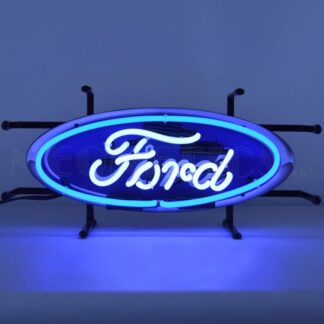 Ford Oval Logo Neon Verlichting 43 x 20 cm