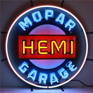 Mopar HEMI Garage Neon Verlichting Ø61cm