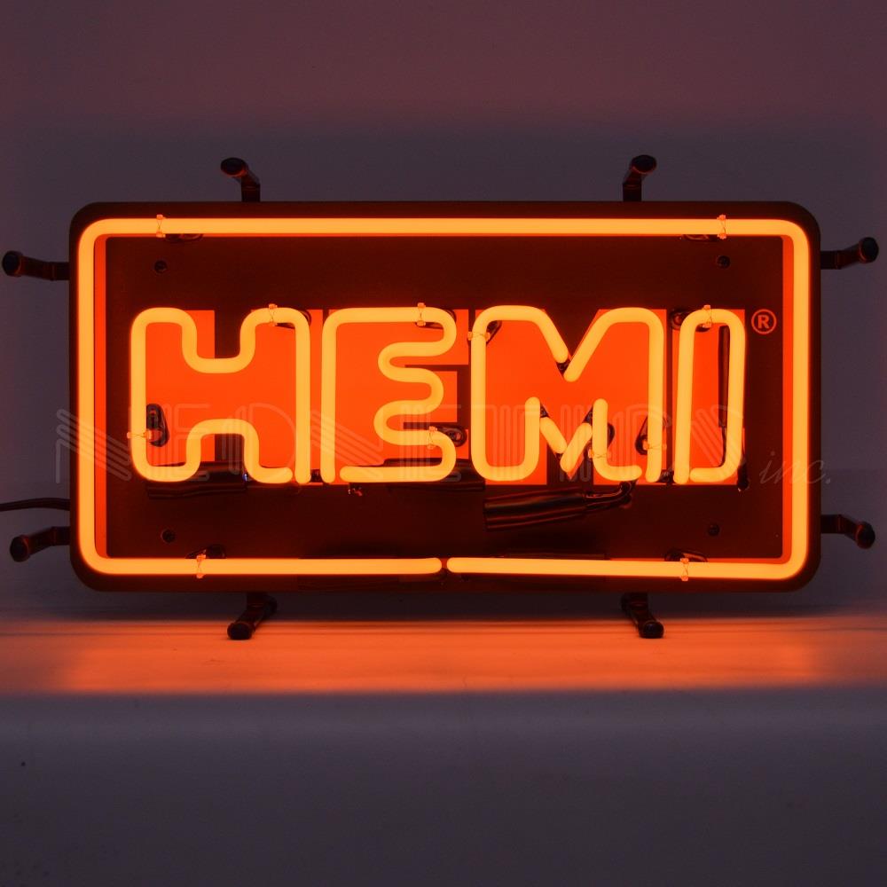 HEMI Logo Neon Verlichting 43 x 25 cm