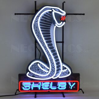 Shelby Cobra Neon Verlichting 51 x 71 cm