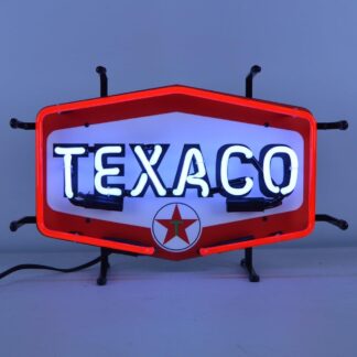 Texaco Logo Neon Verlichting 43x28cm