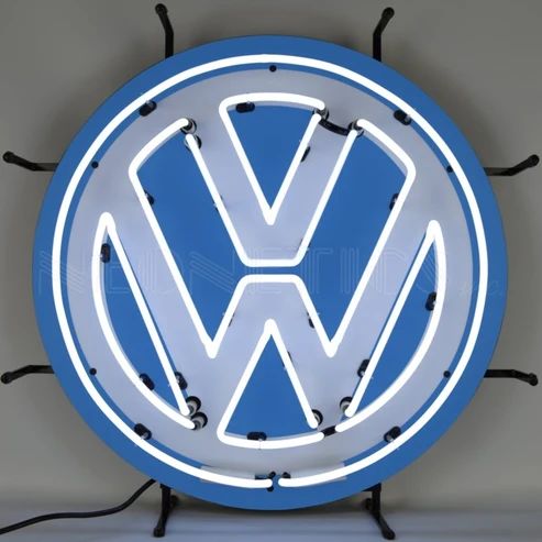 Volkswagen Logo Neon Ø61cm